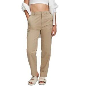 GAP Straight Up High Rise Khakis with Washwell Sz 12